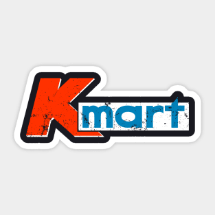 K-Mart vintage Sign Sticker